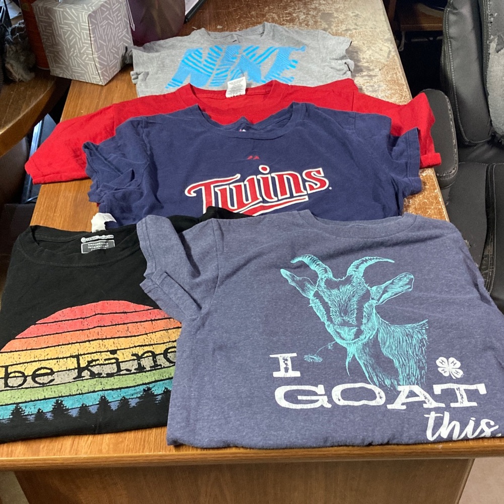 American Apparel Blue Goat Graphic Kids T-Shirt